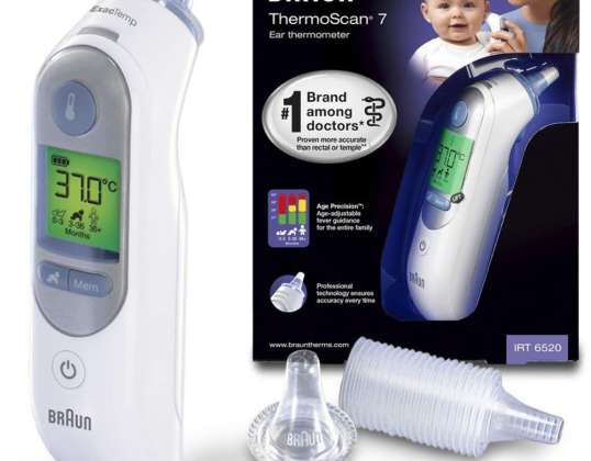 Braun klinik termometre ThermoScan 7 WE IRT 6520
