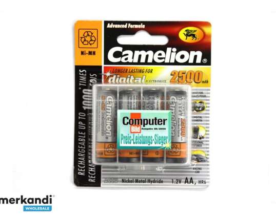 Batteri Camelion AA Mignon 2500mAH (4 stk)