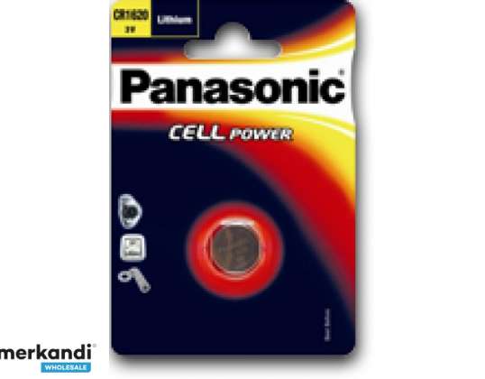 Panasonic Batterie Lithium CR2025 3V Blister  1 Pack  CR 2025EL/1B