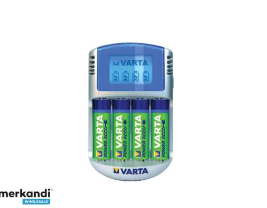 Παγκόσμιος φορτιστής Varta LCD AA / AAA με ενσωματωμένη μπαταρία 4x AA 2600mAh 57070 201 451