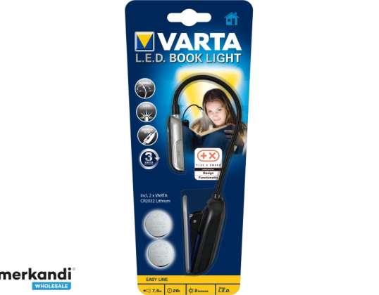 "Varta" LED knygų lemputė, lengva linija 9lm 16618 101 421