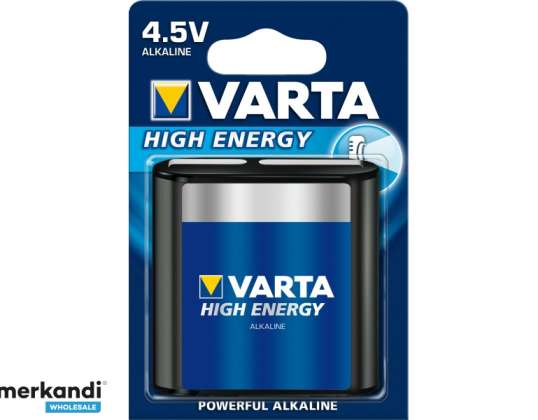 Varta Batterie Alk. Bloco 3LR12 4.5 V de alta energia Bl. (Pacote de 1) 04912 121 411