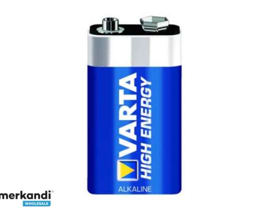 Varta Batteri Longlife Strøm Alkalisk 6LR61 9V (1-Pack)-bulk 04922 121 111