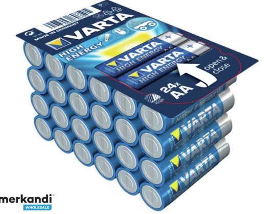 Batterie Varta Alk. Mignon AA LR06 1.5V Retail Box  24 Pack  04906 301 124