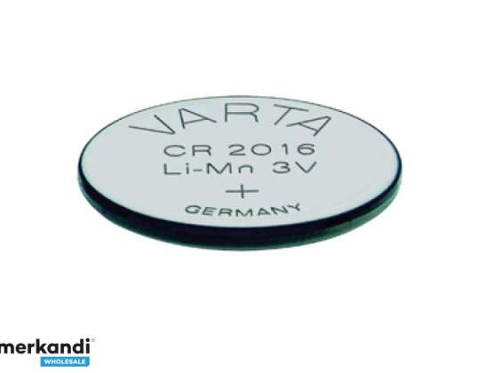 Varta-batteri litiumknappcellebatteri CR2016 blister (1-pakning) 06016 101 401