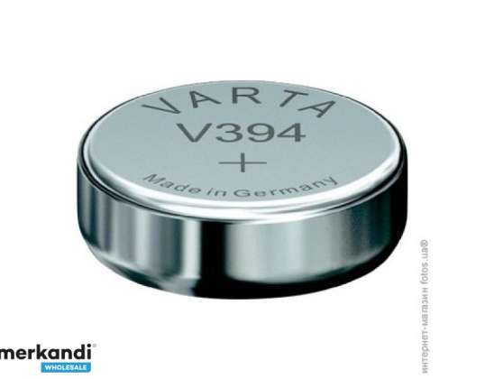 Varta Batterie Silver Oxide Knopfzelle 394 Minorista (paquete de 10) 00394 101111