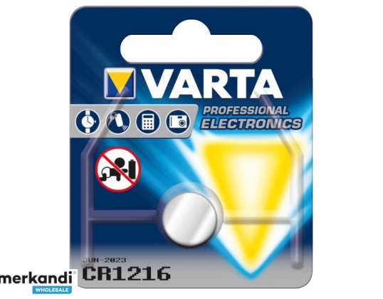 Blister Varta Batterie Lithium Knopfzelle CR1216 (1 balenie) 06216 101 401