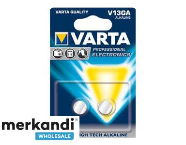Varta Batterie Alkaline Knopfzelle V13GA blisteris (2-Pack) 04276 101 402