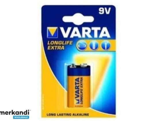 Varta Batterie Alcalina E-Block 6LR61 9V Blister (1 embalagem) 04122 101 411