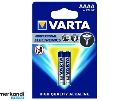 Varta-paristo alkalinen AAAA 1.5V läpipainopakkaus (2-pakkaus) 04061 101 402