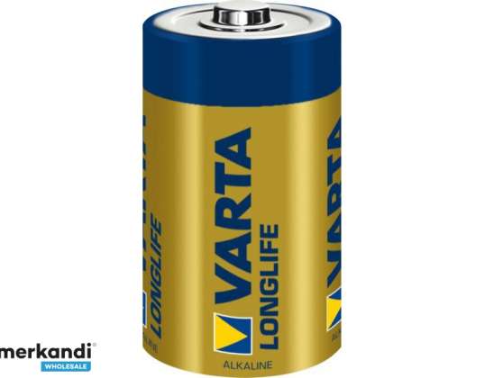 Varta Batterie Alcaline Mono D LR20 1.5V Longlife (4-Pack) 04120 101 304