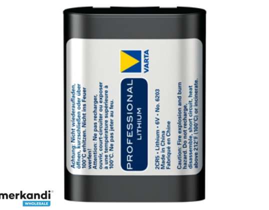 Varta Batterie Lithium Photo 2CR5 6V Blister (1 embalagem) 06203 301 401