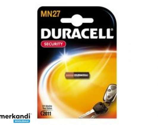 Duracell Batterie Alkalin Güvenlik MN27 12V Blister (1&#39;li Paket) 023352