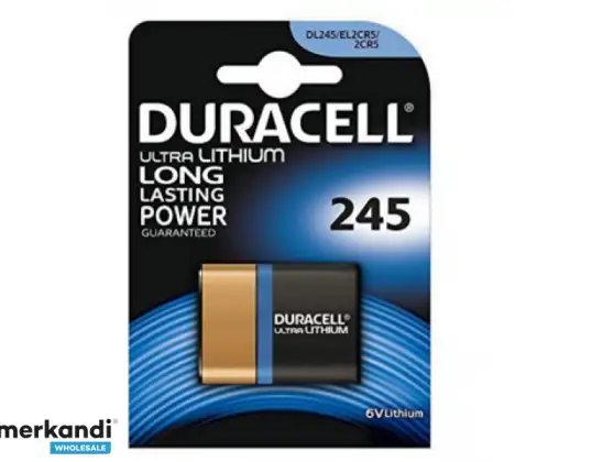 Duracell Batterie Lithium Photo 2CR5 6V Ultra Blister  1 Pack  245105