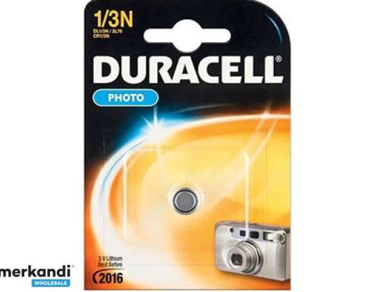 Duracell Batterie Lithium Knopfzelle CR1/3N 3V Photo Retail  1 Pack  003323