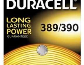 "Duracell" akumuliatoriaus sidabro oksido sagos formos elementų baterija 389/390 lizdinė plokštelė (1 pakuotė) 068124
