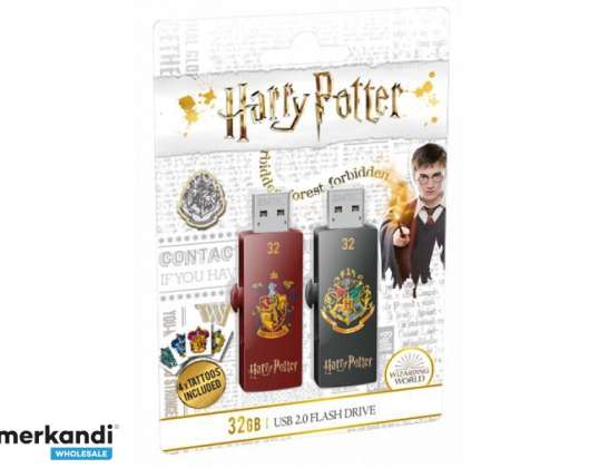 USB FlashDrive 32GB EMTEC M730 (Harry Potter Gryffindor &amp; Hogwarts) USB 2.0