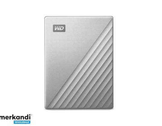 WD My Passport Ultra Mac 4TB Silver HDD 2.5 WDBPMV0040BSL-WESN
