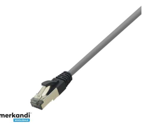 Cable de conexión Logilink Premium Cat.8.1 gris claro 0.50m CQ8022S