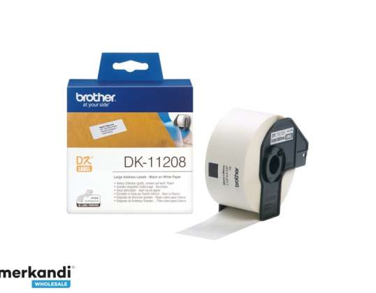 Úloha štítku s adresou Brother DK11208 | - DK11208