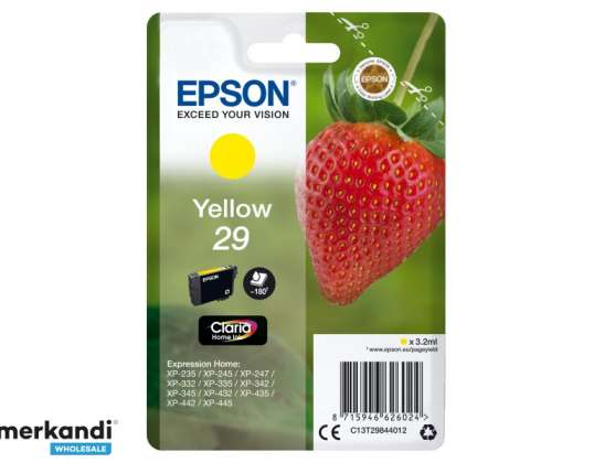 Epson Encre Jaune fraise C13T29844012 | Epson - C13T29844012