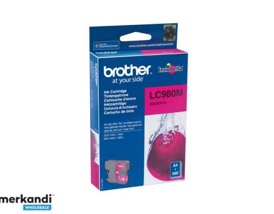 Brother Tinte magenta LC980M | Brother - LC980M