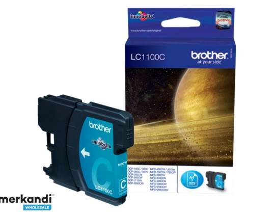 Brother LC LC1100C - Cartouche d’encre originale - Cyan - 5,5 ml LC1100C
