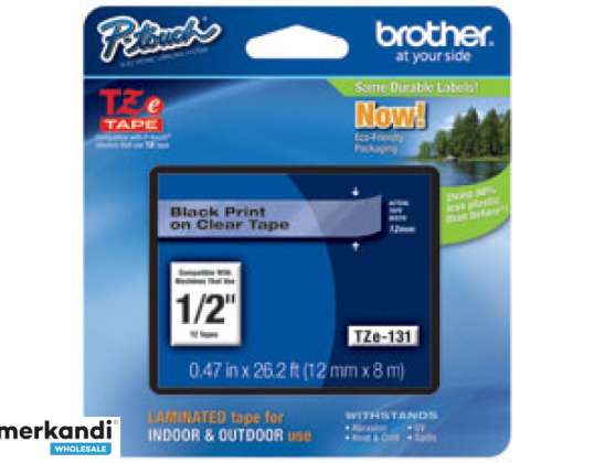 Brother-kassettkassett TZ131 | Brother - TZ131