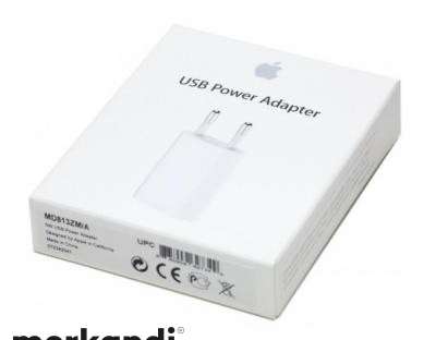 "Apple" USB maitinimo 5 W adapteris mažmeninėje prekyboje MD813ZM/A