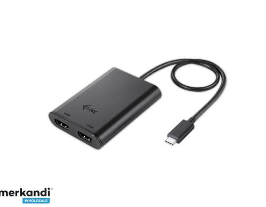 I-TEC USB C į dvigubą HDMI prievadą 4K Ultra HD C31DUAL4KHDMI