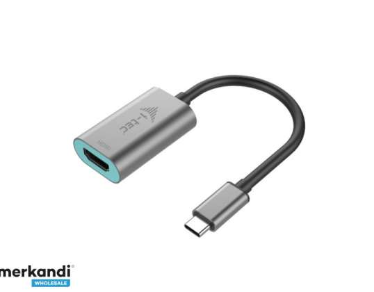 I-TEC USB C til HDMI metalladapter 1x HDMI 4K Ultra HD C31METALHDMI60HZ