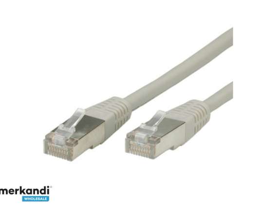 VALEUR Câble de raccordement S/FTP Cat6 10m gris 21.99.0810