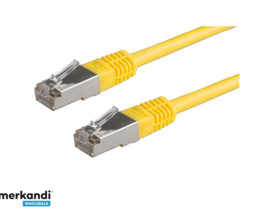 VALUE patch cable S / FTP Cat6 10m yellow 21.99.1382