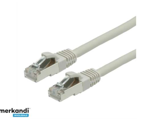 VALUE S/FTP-(PiMF) Câble de raccordement Cat.6 LSOH gris 0,5m 21.99.0700