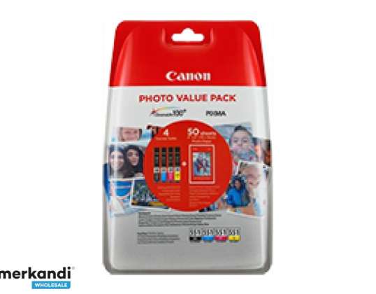 Canon patron CLI-551 XL Fotoværdi Pakke 4-pakke 6443B006