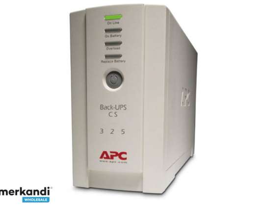 Резервни копия на APC UPS 325 230V IEC 320 без автоматично изключване BK325I