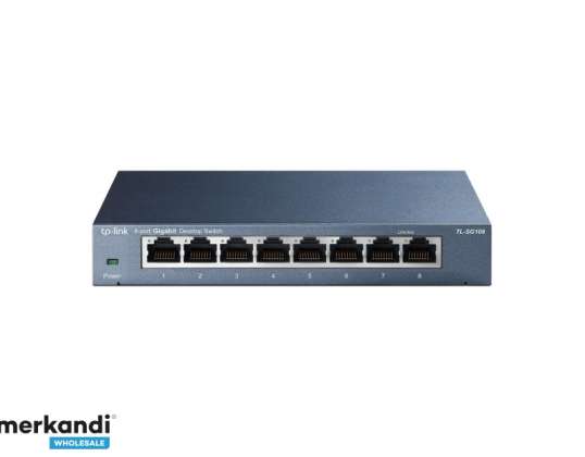 TP-Link Switcher Desktop 8 ports 10/100M/1000M V3 TL-SG108