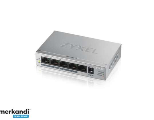 Превключвател ZyXEL 4-портов 10/100/1000 GS1005HP-EU0101F