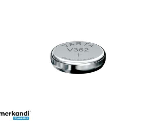 Varta Batterie Silver Oxide Knop. 362 1.55V Blister  1 Pack  00362 101 401