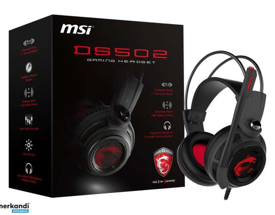 MSI Headset DS502 ИГРОВОЙ S37-2100911-SV1