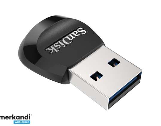 Leitor SanDisk MobileMate USB3.0 microSD de varejo - SDDR-B531-GN6NN