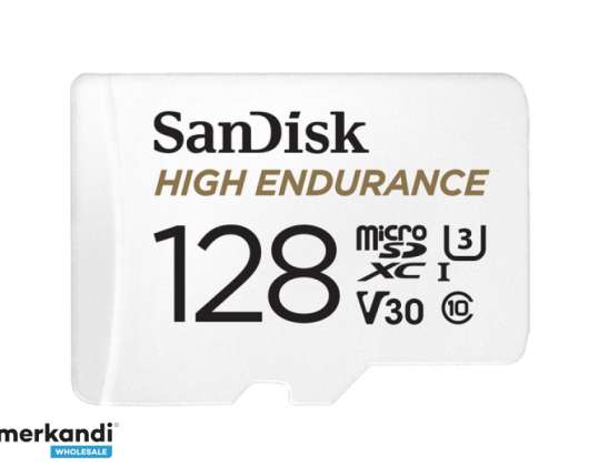 128 Gt MicroSDXC SANDISK Erittäin kestävä R100/W40 - SDSQQNR-128G-GN6IA