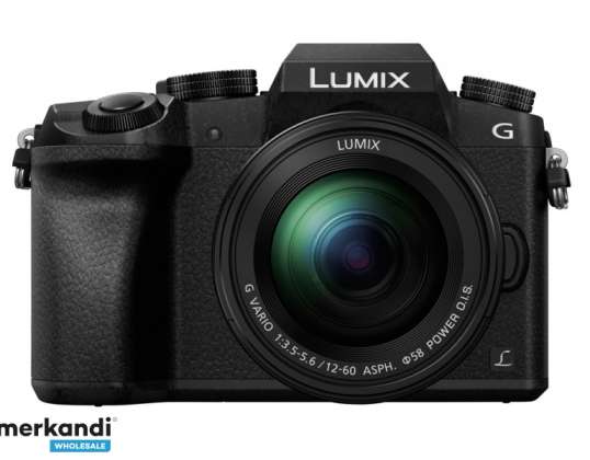 Panasonic Lumix DMC-G70 komplekts + 3,5-5,6 / 12-60 OIS - DMC-G70MEG-K