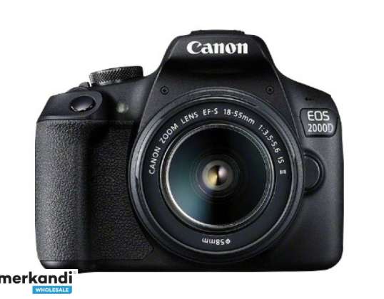 Canon EOS 2000D-sæt + EF-S 18-55 IS II - 2728C003