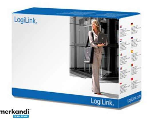 Kábel LogiLink DVI 2x zástrčka s feritovým jadrom čierna 3 metre CD0002