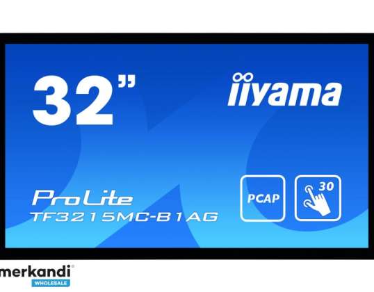 IIYAMA 80,0 cm (31,5) TF3215MC-B1AG 16: 9 M-Touch HDMI TF3215MC-B1AG
