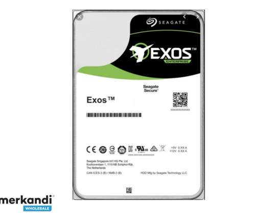 Seagate HDDE Exos X16 14TB внутрішній жорсткий диск SATA ST14000NM001G