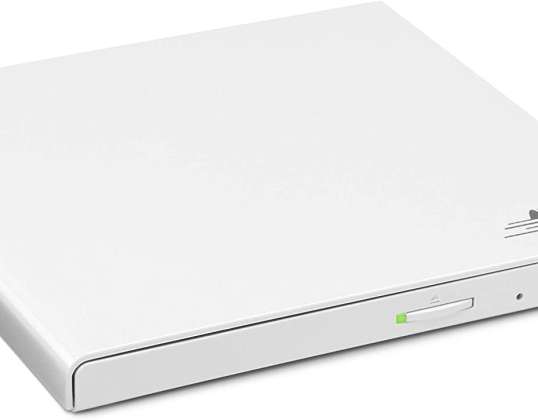 LG išorinis DVD įrašymo įrenginys HLDS GP57EW40 Slim USB baltas GP57EW40