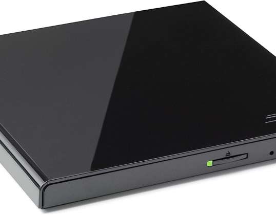 LG HLDS Външно DVD записващо устройство Тънък USB черен GP57EB40.AHLE10B