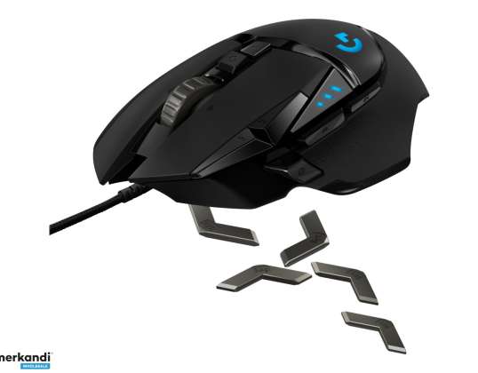 Mouse da gioco Logitech MOUSE G502 SE HERO BLACK AND WHITE R2 910-005729